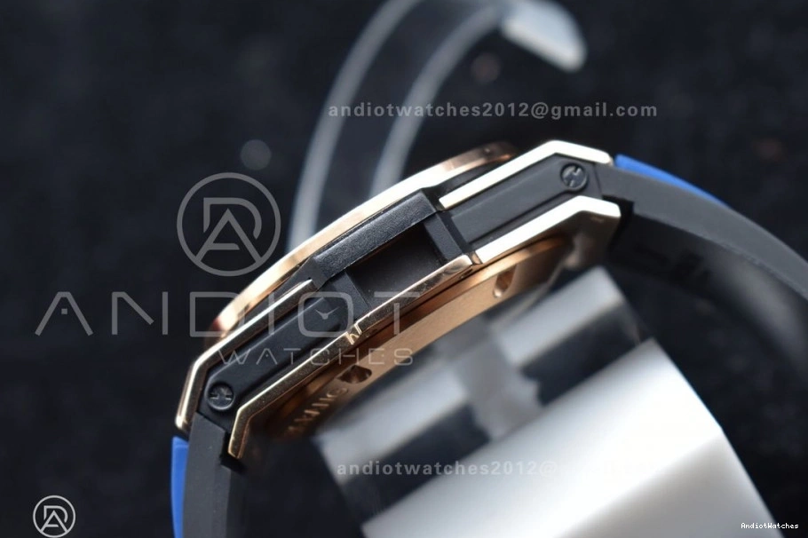 894 Big Skeleton Best Edition on 1:1 RG Hublot Strap Rubber Blue A Unico Dial ZF Blue Bang NewStyle 0509